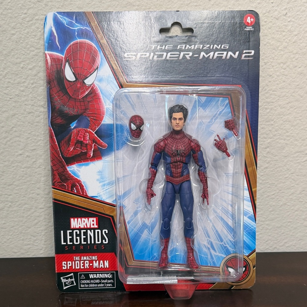 Marvel Legends Amazing Spider-Man 2 Andrew Garfield 6" Hasbro Action Figure New